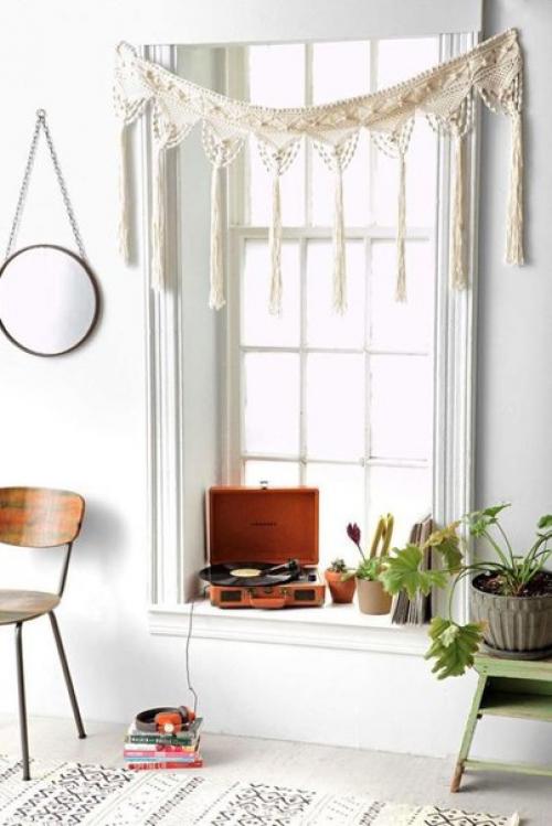 Изделия из макраме в интерьере. 02