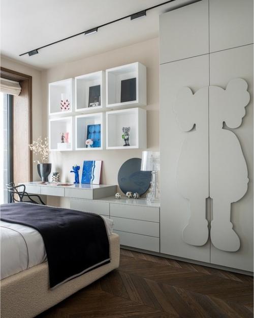 Дизайнер Юлия Алексеева оформила интерьер квартиры в ЖК Prime Park на севере Москвы. 09