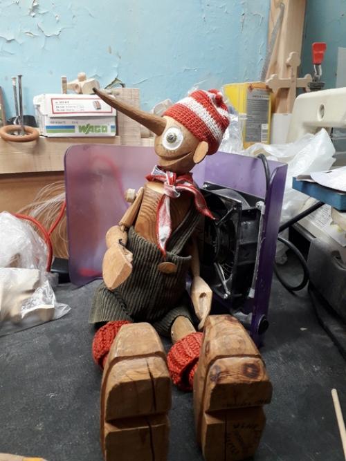 Он приехал!  Буратино Виктора назарити 1995 года рождения. 01