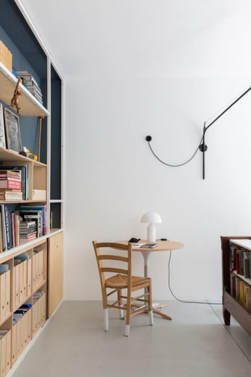 Casa Cialdini: немного аскетичная, но по южному уютная квартира в Милане, Италия // 02. 04