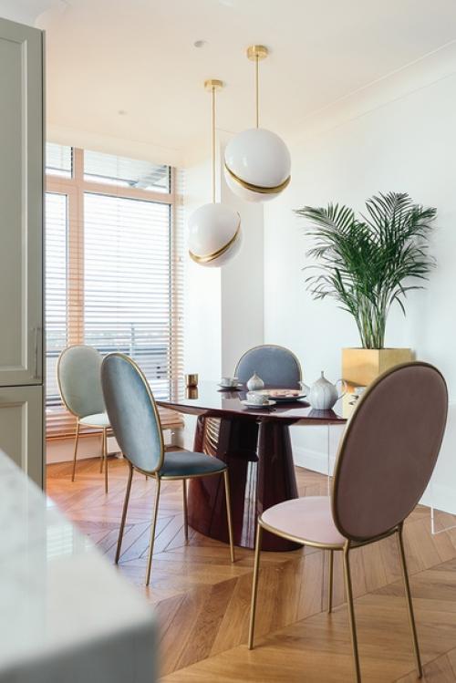 Интерьер в стиле голливуда 1950-х. 03