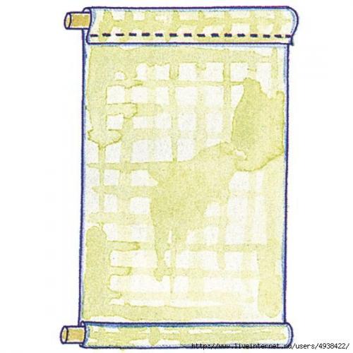 Рулонная штора на пластиковое окно. 03