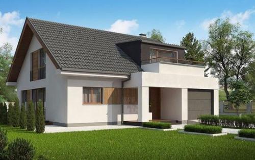 Типовой проект жилого дома. 
