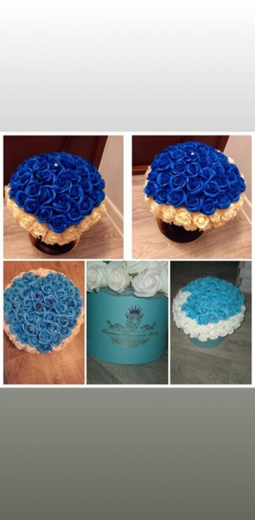 Букет из мыльных роз - идеальный подарок существует! 08