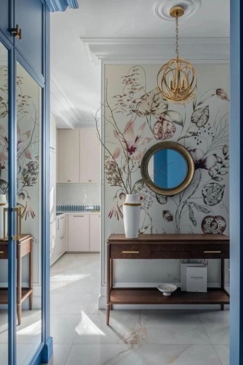 Реализованный интерьер квартиры, площадью 97 кв.