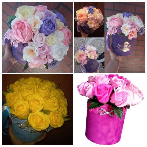 Букет из мыльных роз - идеальный подарок существует! 07