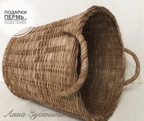 Оригинальные плетёные корзины придают уют и тепло любому интерьеру. 06