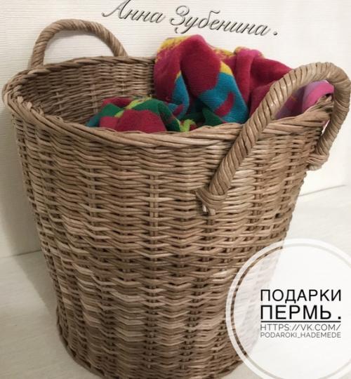 Оригинальные плетёные корзины придают уют и тепло любому интерьеру. 05