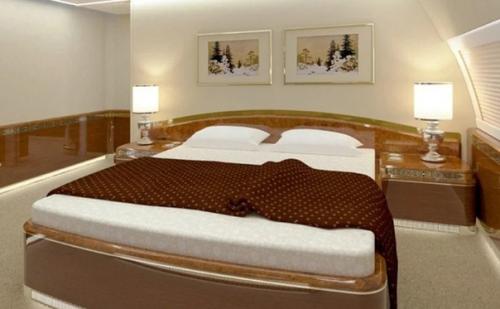 Как выглядит внутри самолет путина? 07