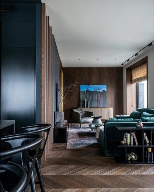 Дизайнер Юлия Алексеева оформила интерьер квартиры в ЖК Prime Park на севере Москвы. 07