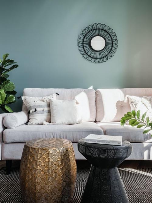 Реализованный интерьер квартиры, площадью 37 кв. 01