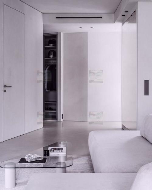 Квартира для ценителя эстетики и чистоты пространства должна отличаться минималистичным и аккуратным дизайном. 02