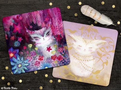 Кошки на рисунках Nicole Piar. 04