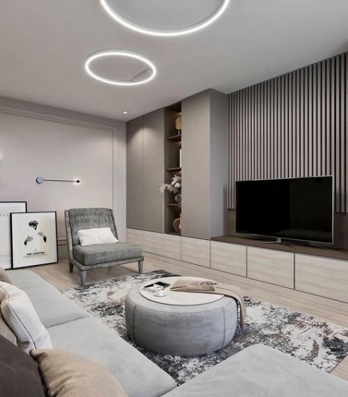 Стильный дизайн - проект двухкомнатной квартиры. 02