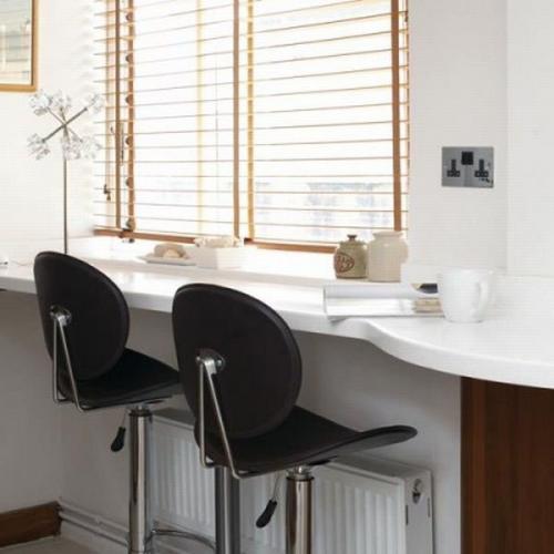 Столешница - подоконник в интерьере. 07