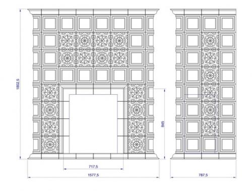 Про камин.  Красивый камин в доме, как визуальный центр гостиной, я вообразила, как только впервые переступила порог этого дома. 05