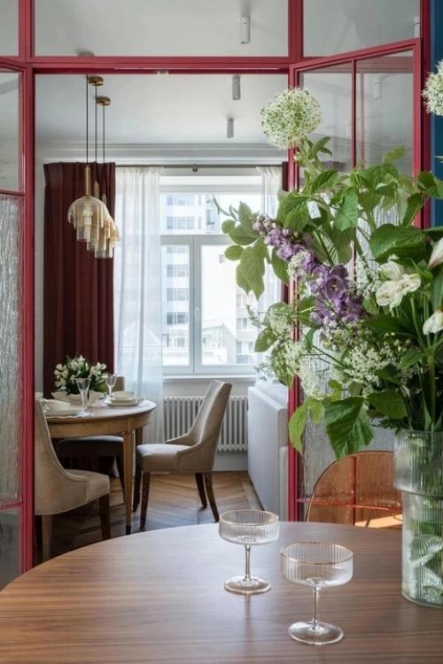 Реализованный интерьер квартиры, площадью 97 кв. 03