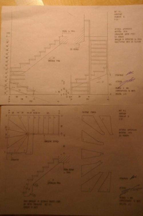 От подписчика:  Наша Работа, Сделали Лестницу в Частном Доме, Выставляю на ваш суд. 05