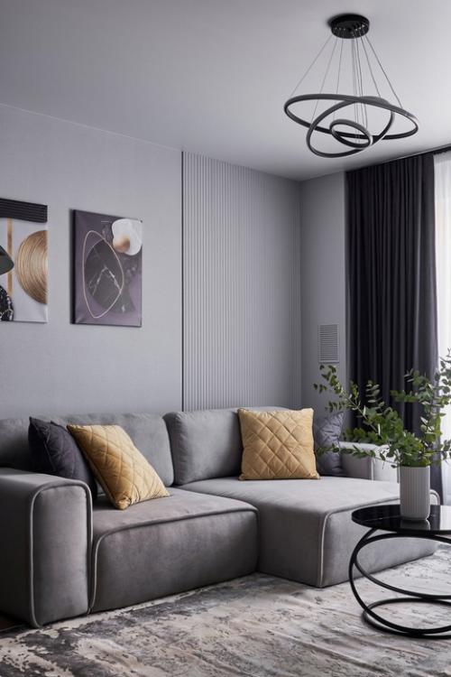 Интерьер 1-комнатной квартиры 41 кв. 07