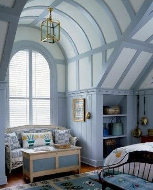 Про цвет голубой - идеальный цвет для интерьера. 05