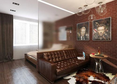 Варианты зонирования в интерьере? 05