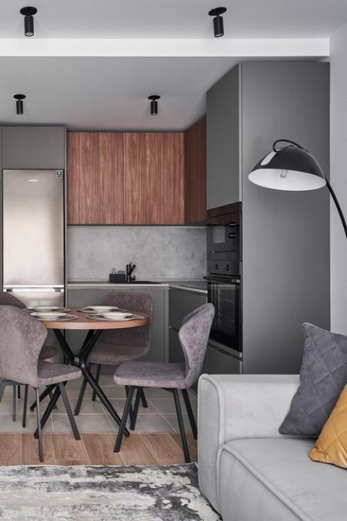 Интерьер 1-комнатной квартиры 41 кв. 05