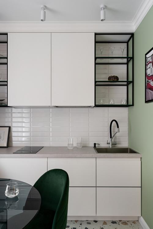 Интерьер однокомнатной квартиры 35, 4 кв. 07