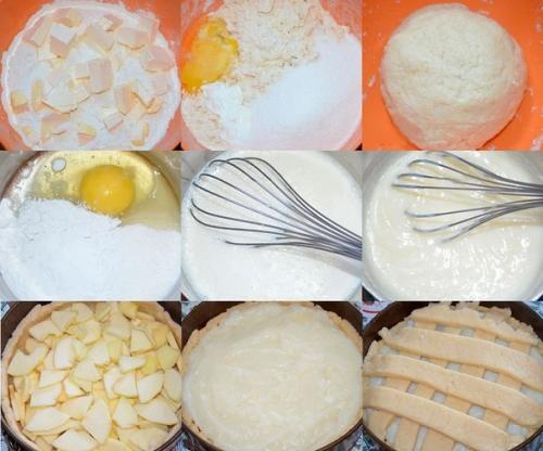 Вкуснейший яблочный пирог с нежнейшим заварным кремом. 01