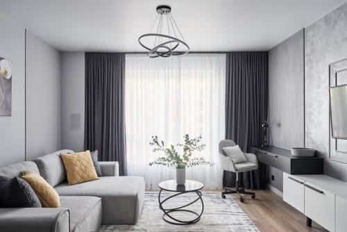 Интерьер 1-комнатной квартиры 41 кв. 03