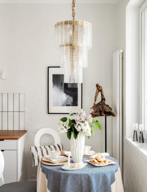 Дизайнер Наталья калентьева оформила светлый суперстильный интерьер квартиры площадью 40 кв. 02