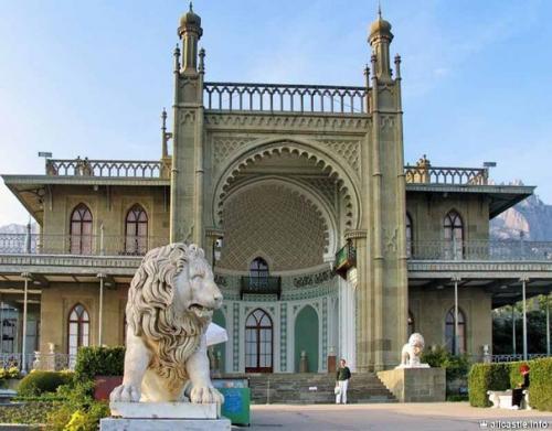 Воронцовский дворец в Алупке, Крым. 08