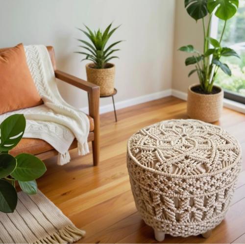 Макраме - это древнее искусство, которое сейчас переживает свое второе рождение. 05