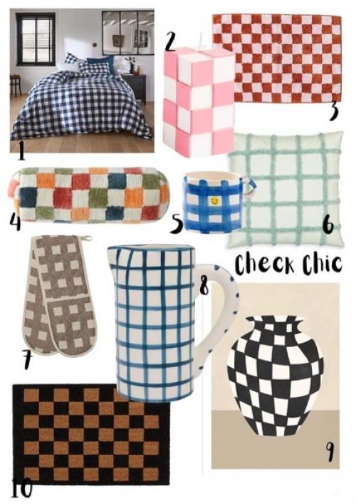 Тенденция интерьера, которую стоит попробовать - как использовать принт шахматной доски в вашем доме. 08