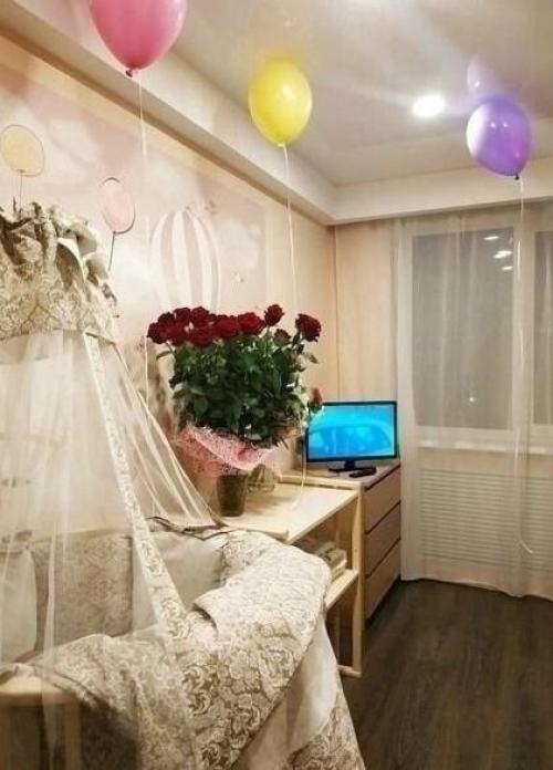 Пока я была в роддоме муж привел квартиру в идеальное состояние, чтобы встретить нас с дочкой в красоте. 04