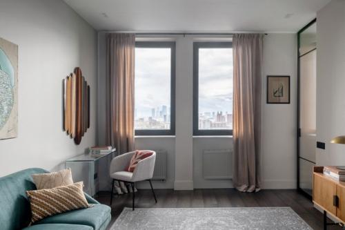 Гармоничный интерьер 1-комнатной квартиры 42, 6 м 2 в Москве. 03