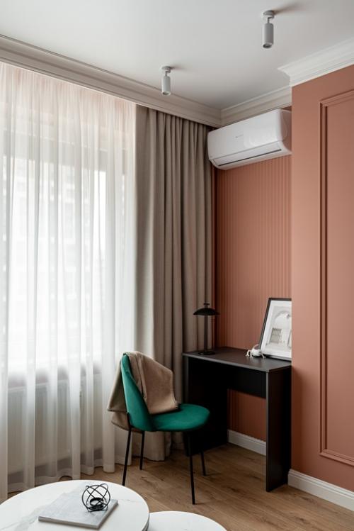 Интерьер однокомнатной квартиры 35, 4 кв. 02