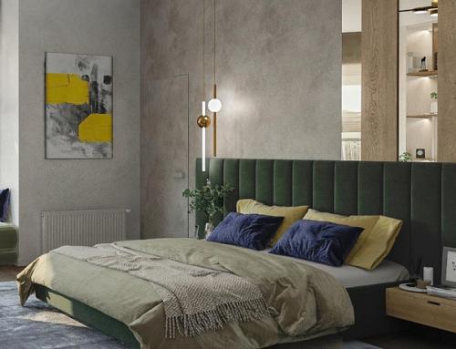 Проект интерьеров дома с эркером. 01