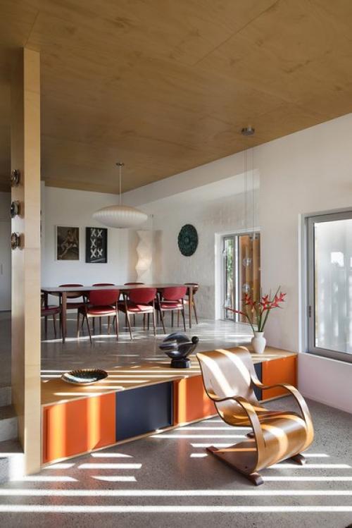 Дом в стиле пятидесятых в новой Зеландии. 01