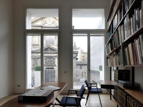 Трехуровневые апартаменты в историческом центре Милана. 09