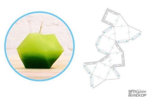 Геометрические свечи своими руками? 09