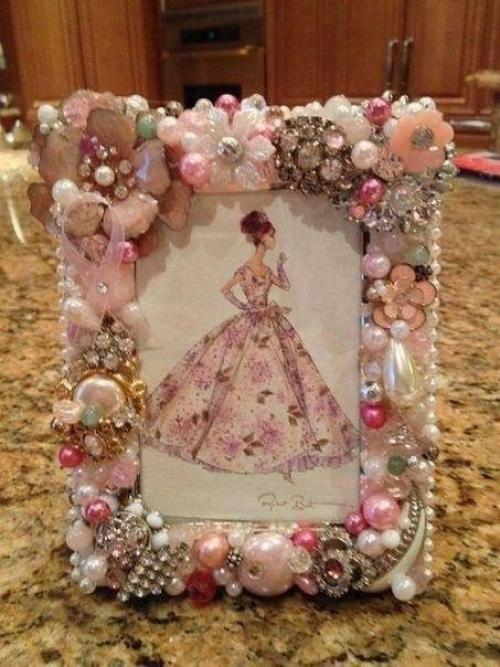 Идеи декора рамочек для фотографий. 03