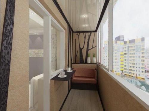 Цвет интерьера балкона или лоджии? 02