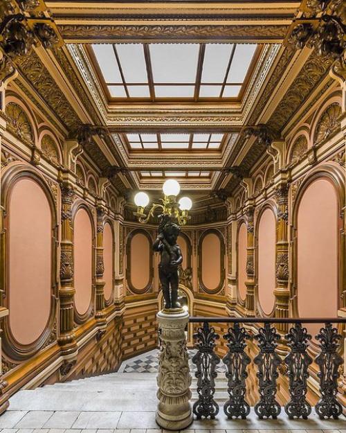 Роскошные интерьеры особняка Устинова в фотопроекте Андрея белимова - гущина.