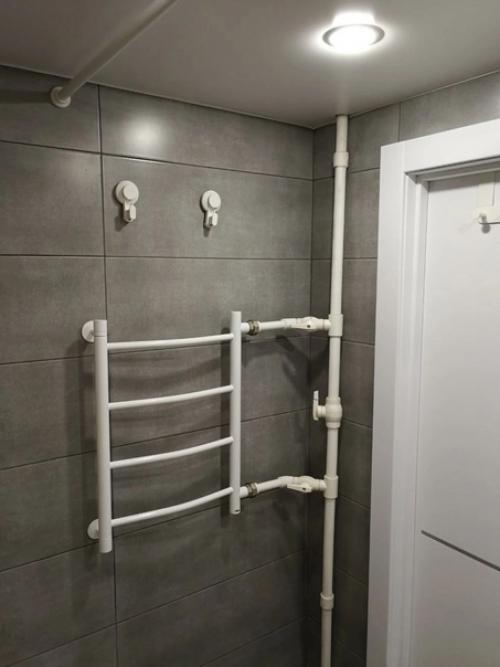 Санузел до/после ремонта + проект. 02