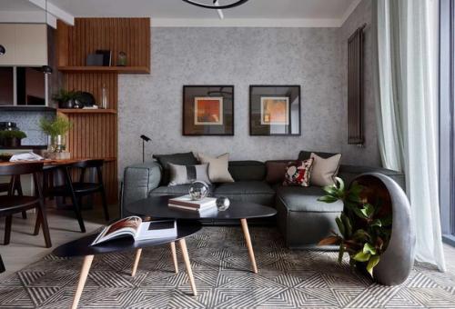 Мы представляем вам интеллигентный лофт для молодого человека. 02