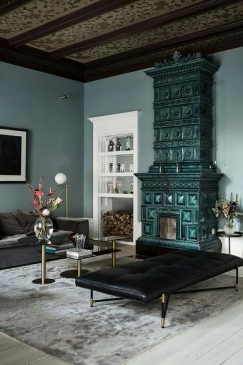 Стильный интерьер квартиры блогера в Стокгольме. 01