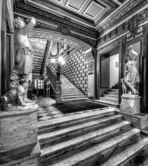 Роскошные интерьеры особняка Устинова в фотопроекте Андрея белимова - гущина. 03