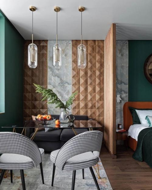 Дизайн квартиры - студии площадью 35 кв. 03