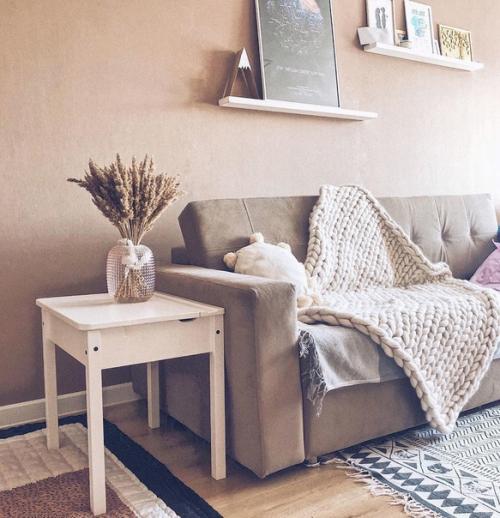 Интерьер квартиры хрущевки в скандинавском стиле. 05