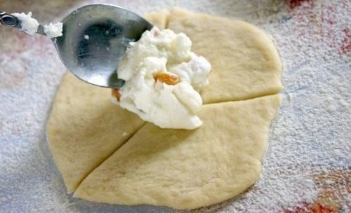 Булочки Розочки с творогом. 04